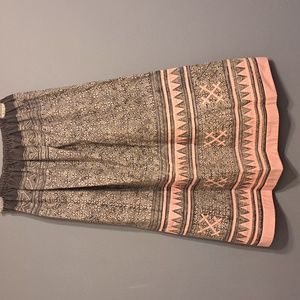 Hand Crafted Appliqued Skirt